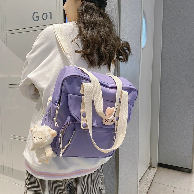 Small Woman Backpack Pretty Style Rucksack Women's Knapsack Travel Bagpacks
