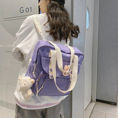 Small Woman Backpack Pretty Style Rucksack Women's Knapsack Travel Bagpacks