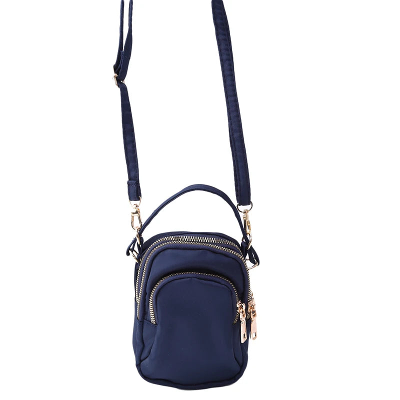 Women Small Shoulder Bag Casual Crossbody Handbag Solid Wild Phone Pouch