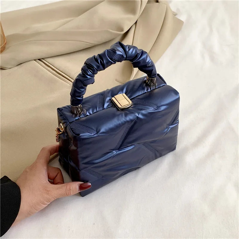 Small Women Bag Quilted Handbag Chain Shoulder Crossbody Bag