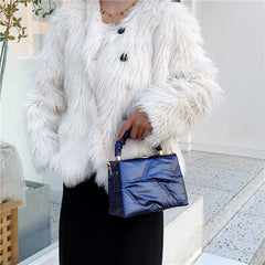 Small Women Bag Quilted Handbag Chain Shoulder Crossbody Bag