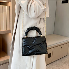 Small Women Bag Quilted Handbag Chain Shoulder Crossbody Bag