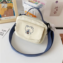Women Cartoon Print Mini Handbag Crossbody Purse