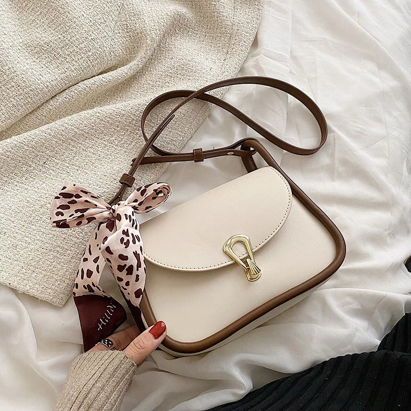 Small Women Flap Bags Pu Leather Shoulder Bags Female Solid Messenger Handbag