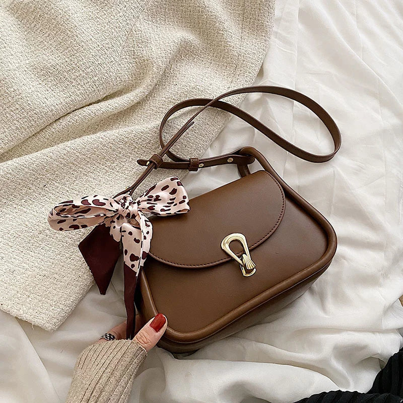 Small Women Flap Bags Pu Leather Shoulder Bags Female Solid Messenger Handbag