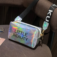 Women PVC Jelly Crossbody Messenger Bag Small Tote