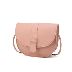 Small Women Purse Shell Shoulder Messenger Bag Solid Yellow Crossbody Bag