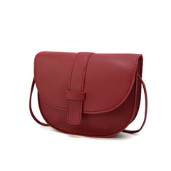 Small Women Purse Shell Shoulder Messenger Bag Solid Yellow Crossbody Bag