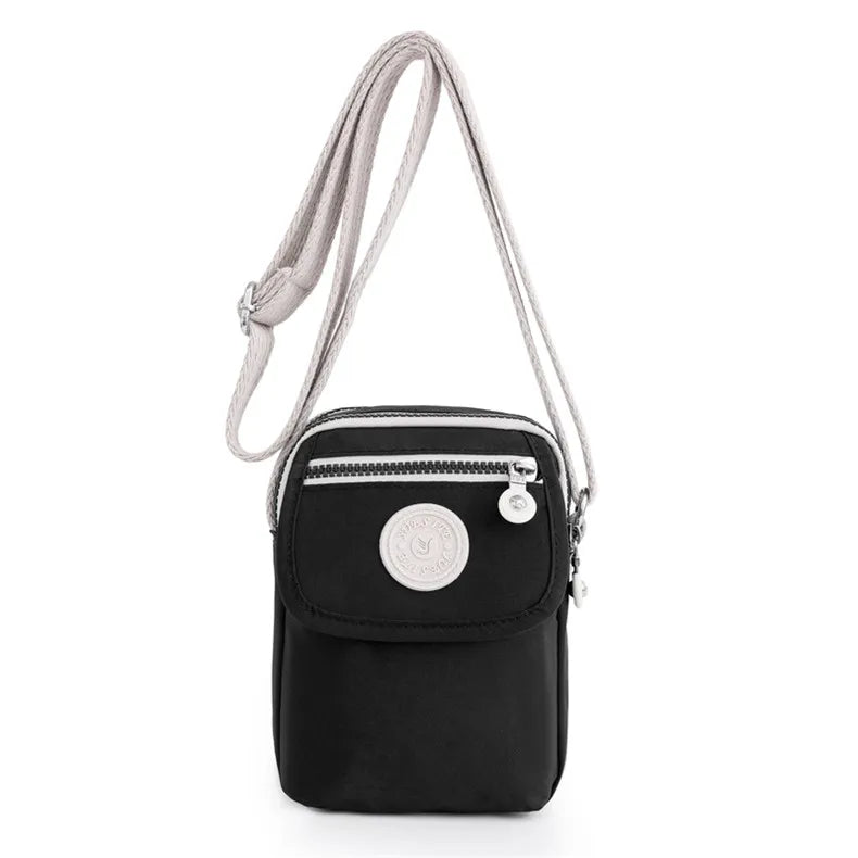 Small Women Shoulder bag Soft strap Female Mini Messenger Bag Ladies Nylon Cross