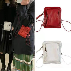 Small Women Waist Bag Mini Shoulder Messenger Bags Street Phone Pouch Crossbody