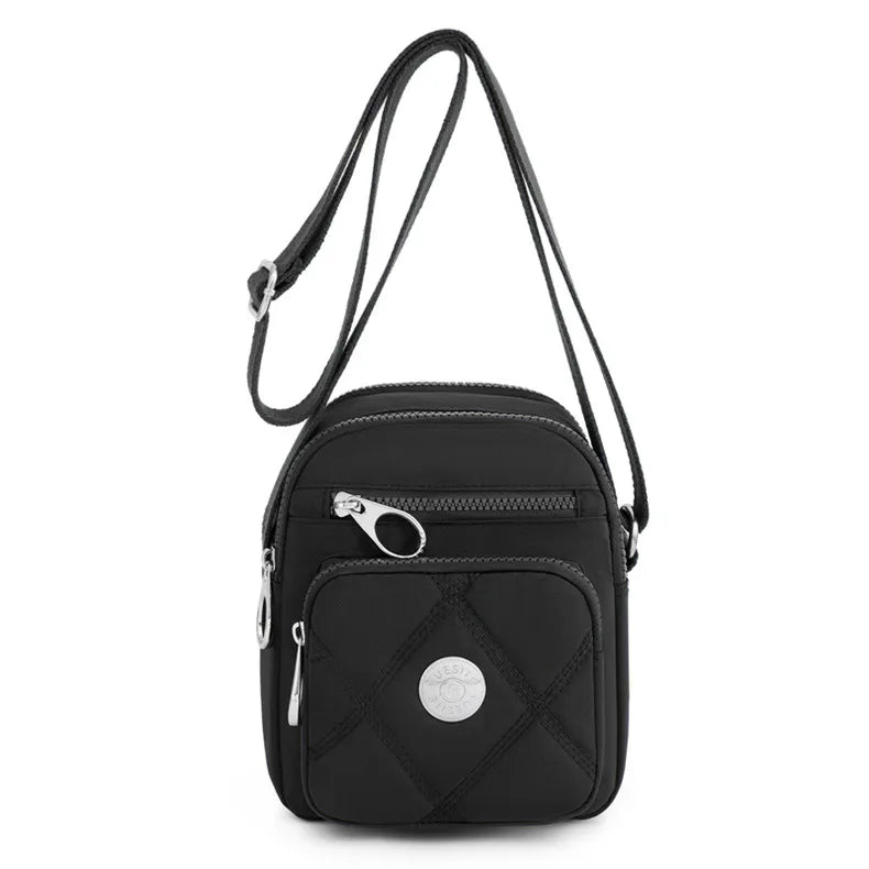Small Women Shoulder CrossBody Bag Nylon Female Mini Messenger Bag