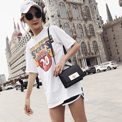 Small PU Leather Shoulder Bag Women's Messenger Bag