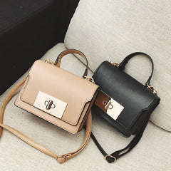 Small PU Leather Shoulder Bag Women's Messenger Bag