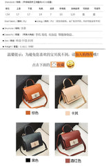 Small PU Leather Shoulder Bag Women's Messenger Bag