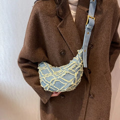 Denim Crossbody Bag for Women Phone Bag Handbags