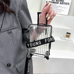 Small Transparent Crossbody Bag for Women