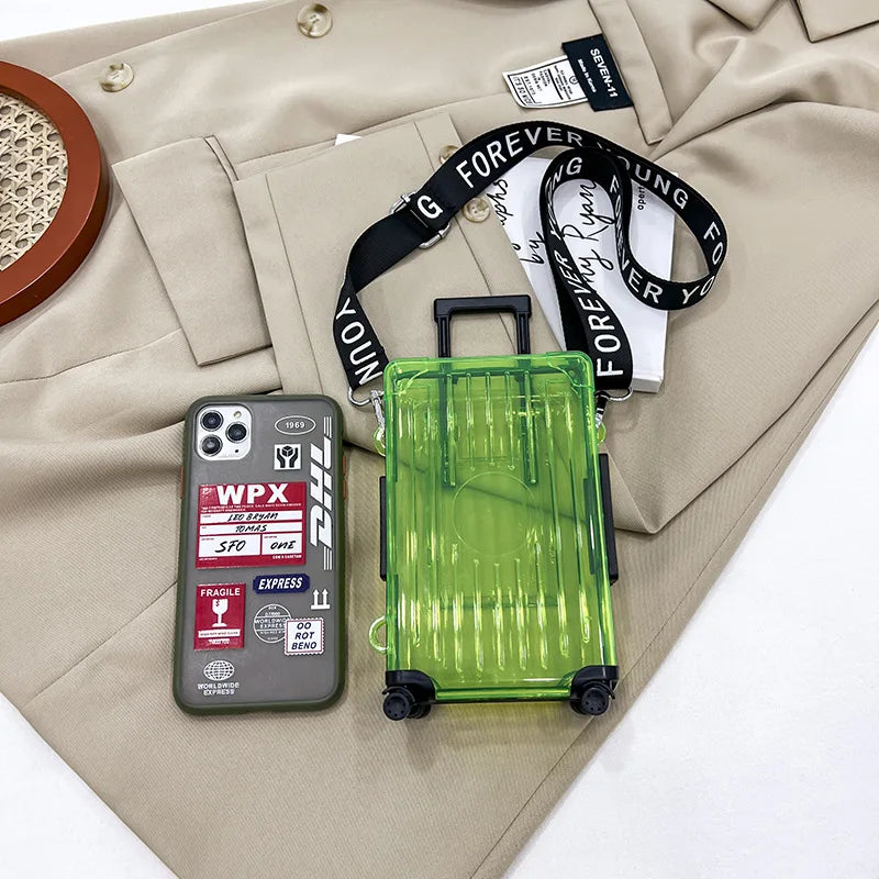 Small Transparent Crossbody Bag for Women