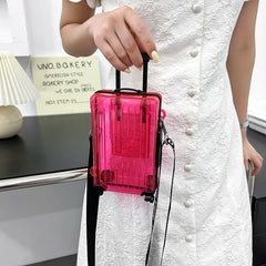 Small Transparent Crossbody Bag for Women