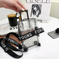 Small Transparent Crossbody Bag for Women