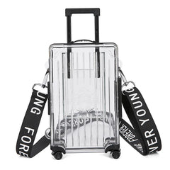 Small Transparent Crossbody Bag for Women