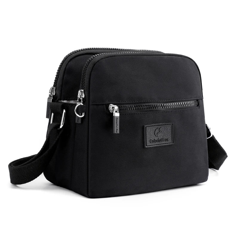 Small Women's Crossbody Bag Nylon Messenger Travel Purse Handbag