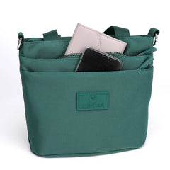 Nylon Multi-pocket Tote Crossbody Bag Female Travel Purse