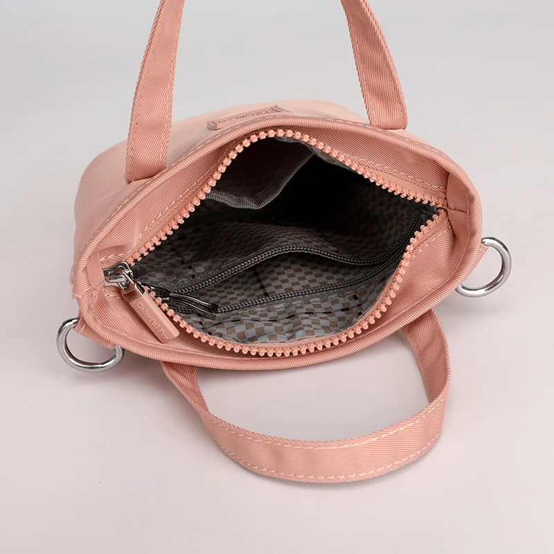 Small Women's Shoulder bag Tote Crossbody Bags High Nylon Ladies Messenger Bag