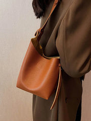 Women's Shoulder Bag Pu Leather Handbags Crossbody Bags B