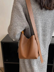 Women's Shoulder Bag Pu Leather Handbags Crossbody Bags B