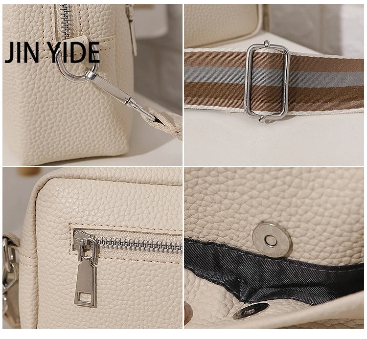 Summer PU Leather Crossbody Bag for Women, Small Flap Shoulder Bag