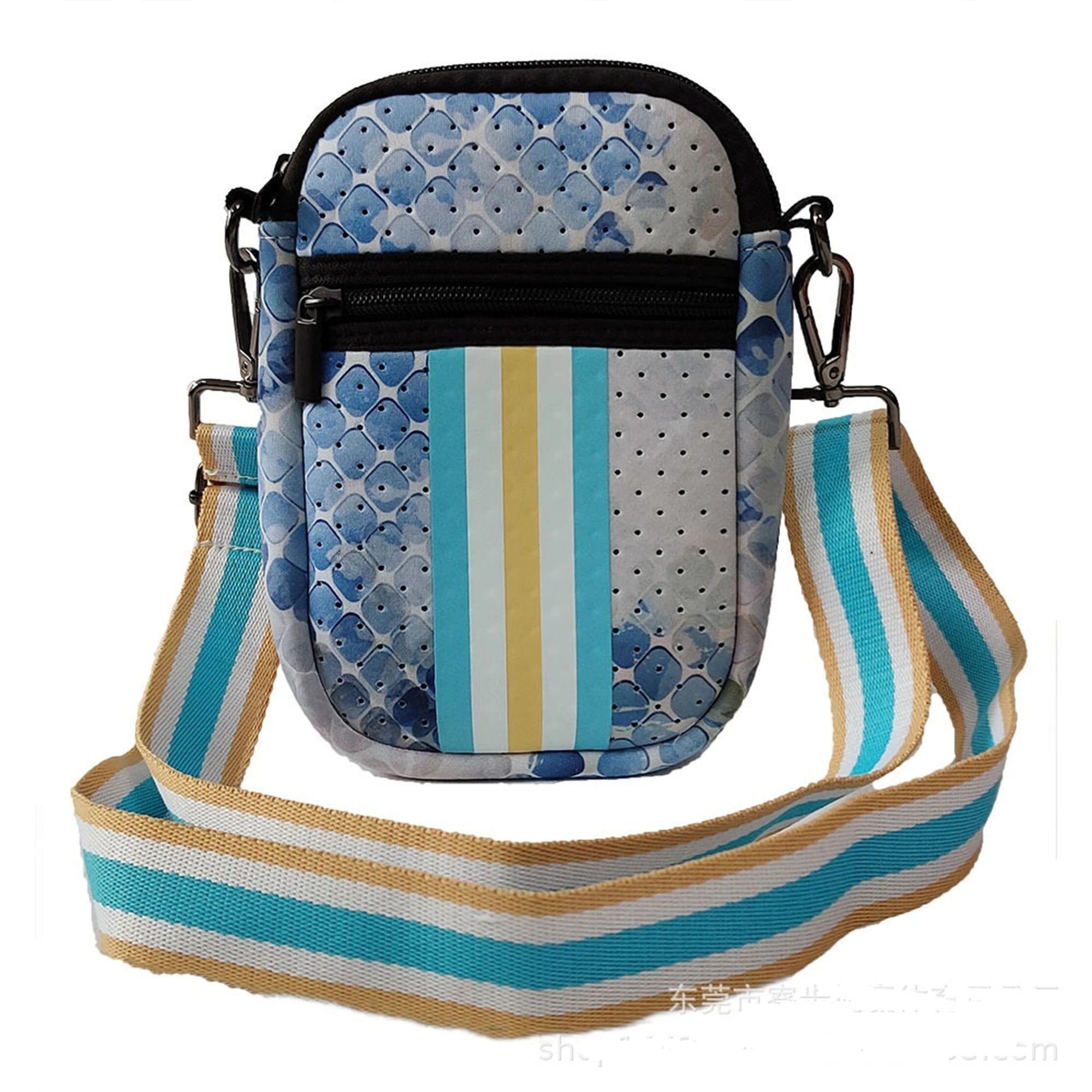 Neoprene Crossbody Phone Bag for Women, Waterproof Purse Wallet with Card Slots