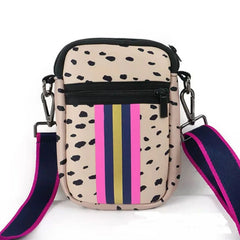 Neoprene Crossbody Phone Bag for Women, Waterproof Purse Wallet with Card Slots