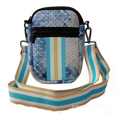 Neoprene Crossbody Phone Bag for Women, Waterproof Purse Wallet with Card Slots
