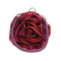Portable Double-Sided Flower Bag Women's Small Bag Dress Bag