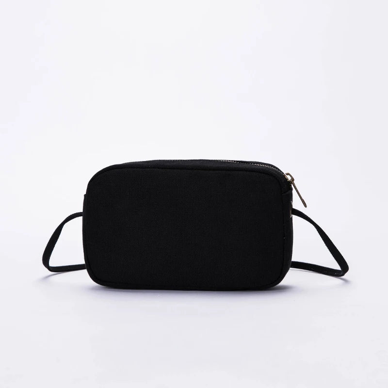 Square Bag Women's Shoulder Messenger Canvas Bag Japanese Tide