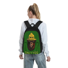 Smokey Bear You 2 Backpacks Men Women Kids Anime Backpack