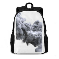 Smokey Eye School Bags For Teenage Girls Laptop Travel Bags