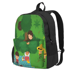 Sasquatch Picnic Backpack Vintage Men's Women's Bags