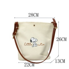 Fashion Satchel Bag for Women Canvas Tote Shopping Handbag