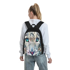 Snow Leopard 2 Backpacks Men's Women Bag Eco Friendly Back Packs Bag