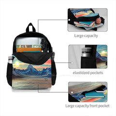 Snowblind Backpack for Men Women Teens Girls