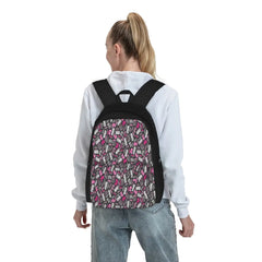 So Many Books Backpacks Men's & Women's School Bags Zipper Close