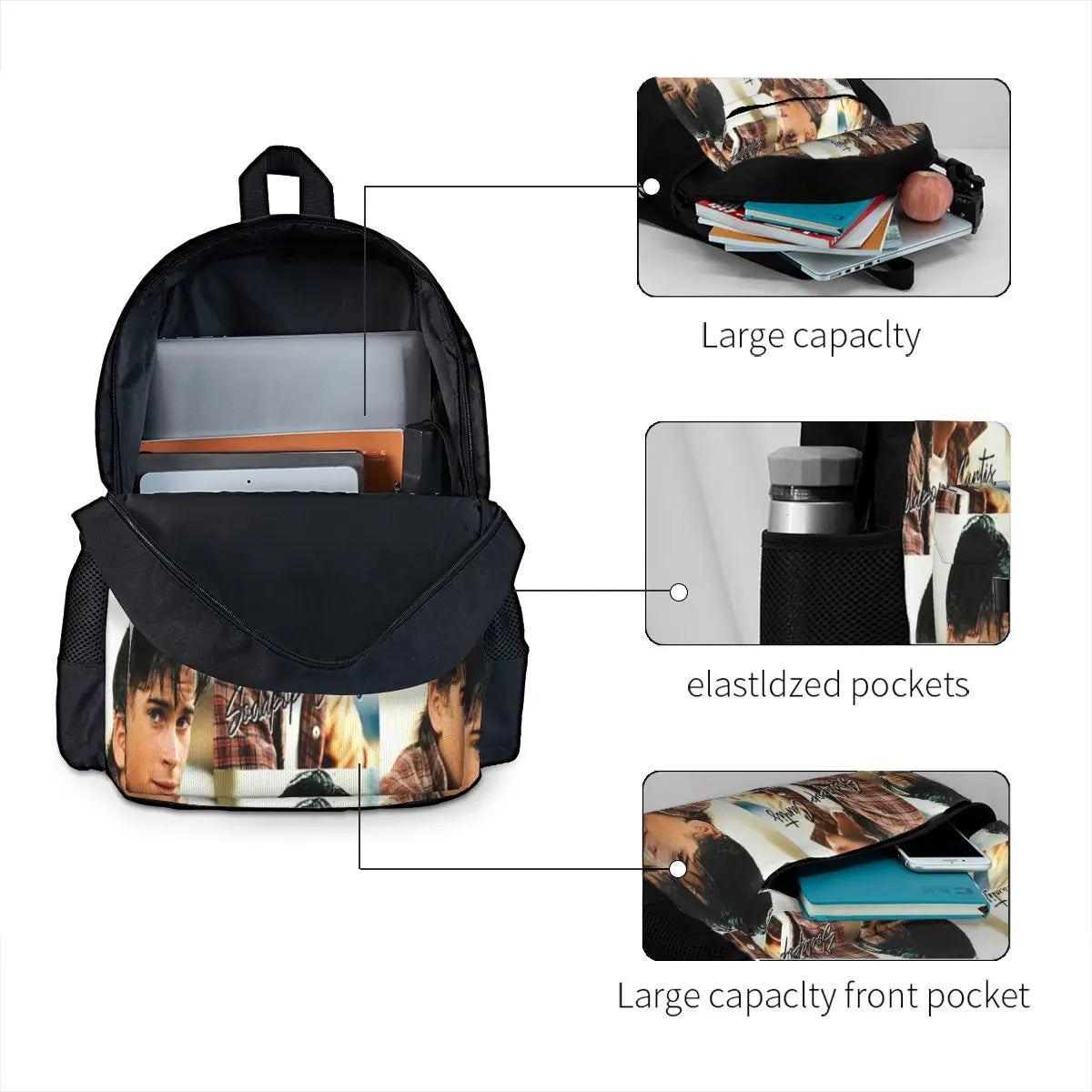 Sodapop Curtis The Outsiders 80S Backpack