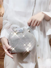 Soft Beaded Women Evening Bags Cover Open Style Wedding Bridalmaid Handbags