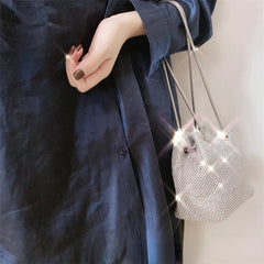 Soft Beaded Women Evening Bags Cover Open Style Wedding Bridalmaid Handbags