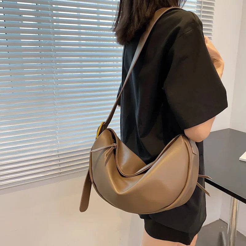 Large Capacity Handbags Solid Shoulder Bags Women Handbags Bags