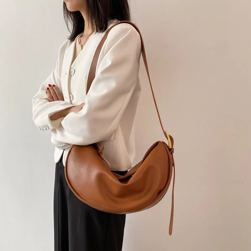 Large Capacity Handbags Solid Shoulder Bags Women Handbags Bags