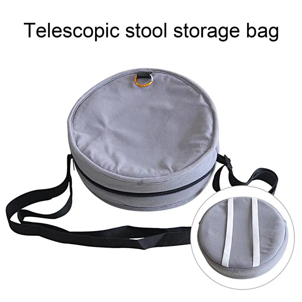Outdoor Storage Stool Bag Telescopic Pouch