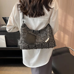 Soft Fabric Small Shoulder Crossbody Bags for Women