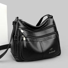 Soft Leather Shoulder Bags Women Purses and Handbags High Ladies Crossbody Bag